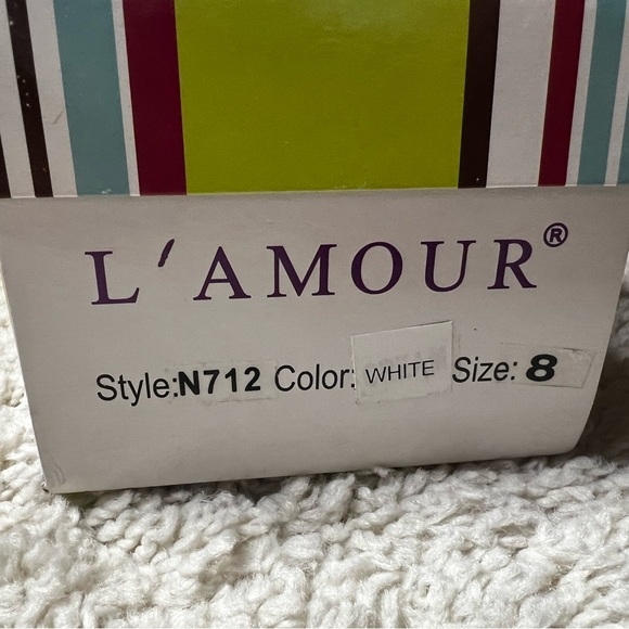 GIRLS L’AMOUR SLIDE ON SANDALS SIZE 8 - Picture 6 of 11